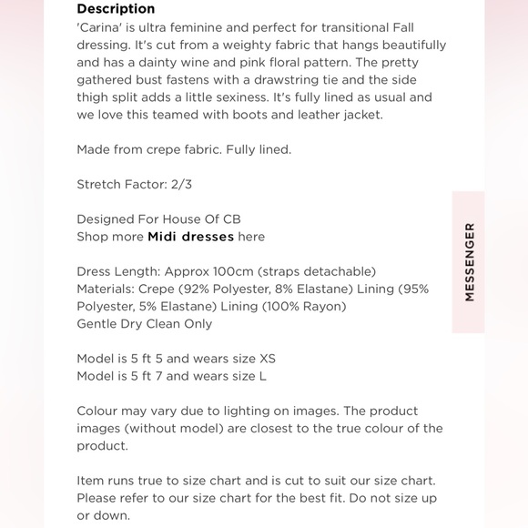 House of CB Carina Wine Dress - Picture 4 of 9